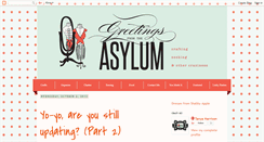 Desktop Screenshot of greetingsfromtheasylum.com